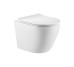 Унітаз підвісний Qtap Robin Ultra Quiet безобідковий з сідінням Soft-close 520x365x365 мм WHITE