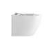 Унітаз підвісний Qtap Robin Ultra Quiet безобідковий з сідінням Soft-close 520x365x365 мм WHITE