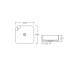 Раковина-чаша Qtap Stork 430x430x125 White QT15112194WN