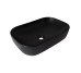 Раковина-чаша Qtap Robin 610х400х145 Matt black QT132143PMBMBN