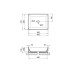 Раковина-чаша Qtap Tern 475х370х140 White QT17112074WN