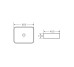 Раковина-чаша Qtap Tern 600x405x110 White QT17112174WN