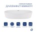 Комплект Qtap Scorpio: Раковина накладна овальна 600х400х120 мм White + Донний клапан PU02