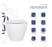 Унитаз подвесной Qtap Jay безободковый с сиденьем Soft-close QT07335175W