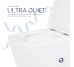 Унітаз підвісний Qtap Crow безобідковий з сідінням Soft-close QT05335170W