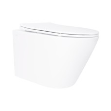 Унітаз підвісний Swan безобідковий з сідінням Soft-close QT16335180W Унітаз підвісний Swan безобідковий з сідінням Soft-close QT16335180W Qtap сантехніка — сторінка 14