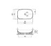Раковина-чаша Qtap Cardinal 600х380х140 мм White QT04116257W