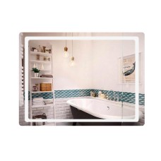 Дзеркало Mideya (DC-F614) 700х500 з LED-підсвічуванням Touch, з антизапотіванням, димером, рег. яскравості QT2078NCF07050W