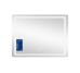 Дзеркало Qtap Mideya (DC-F614) 700х500 з LED-підсвічуванням Touch, з антизапотіванням, димером, рег. яскравості QT2078NCF07050W
