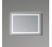 Дзеркало Qtap Mideya (DC-F614) 700х500 з LED-підсвічуванням Touch, з антизапотіванням, димером, рег. яскравості QT2078NCF07050W