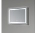 Дзеркало Qtap Mideya (DC-F614) 700х500 з LED-підсвічуванням Touch, з антизапотіванням, димером, рег. яскравості QT2078NCF07050W