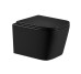 Унітаз підвісний Qtap Crow Ultra Quiet 485×340×290 мм, Matt Black, з сидінням Slim Duroplast/ Soft-close/ Quick Release QT05335171MB