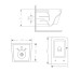 Унітаз підвісний Qtap Crow Ultra Quiet 485×340×290 мм, Matt Black, з сидінням Slim Duroplast/ Soft-close/ Quick Release QT05335171MB