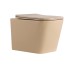 Унитаз подвесной Tern Ultra Quiet 490×365×325 мм, Beige, с сиденьем Slim Duroplast / Soft-close / Quick Release QT17332303ASSB Qtap
