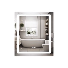 Дзеркало Kubis 700х800 з LED-підсвічуванням Touch, з антизапотіванням, з димером, рег. яскравості LD78LF9047080 Lidz сантехніка — сторінка 12