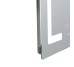 Дзеркало Lidz Kubis (KU2) 500х800 з LED-підсвічуванням Touch, з антизапотіванням, з димером, рег. яскравості LD78LF936508048448