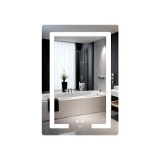 Зеркало Kubis (KU2) 600х800 с LED-подсветкой Touch, с антизапотеванием, с диммером, рег. яркости LD78LF937608048449 Зеркало с ЛЕД подсветкой в ​​ванную