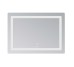 Зеркало Lidz Kubis (KU2) 1000х800 с LED-подсветкой Touch, с антизапотеванием, с диммером, рег. яркости LD78LF6141008048450