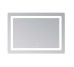 Зеркало Lidz Kubis (KU2) 1000х800 с LED-подсветкой Touch, с антизапотеванием, с диммером, рег. яркости LD78LF6141008048450