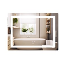 Зеркало Kubis (KU2) 900х700 с LED-подсветкой Touch, с антизапотеванием, с диммером, рег. яркости LD78LF90448452 Зеркало Kubis (KU2) 900х700 с LED-подсветкой Touch, с антизапотеванием, с диммером, рег. яркости LD78LF90448452