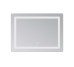 Дзеркало Lidz Kubis (KU2) 900х700 з LED-підсвічуванням Touch, з антизапотіванням, з димером, рег. яскравості LD78LF90448452