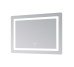 Дзеркало Lidz Kubis (KU2) 900х700 з LED-підсвічуванням Touch, з антизапотіванням, з димером, рег. яскравості LD78LF90448452