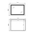 Зеркало Qtap Cardinal (CA2) 1200х800 с LED-подсветкой Touch, с антизапотеванием, с диммером, рег. темп. цвета (3000-6500K) QT0478C1208048454