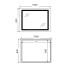Зеркало Qtap Cardinal (CA2) 1000х800 с LED-подсветкой Touch, с антизапотеванием, с диммером, рег. темп. цвета (3000-6500K) QT0478C1008048455