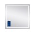 Дзеркало Qtap Mideya (MI2) 700х800 з LED-підсвічуванням Touch, з антизапотіванням, димером, рег. яскравості QT2078DCF7080