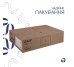 Комплект Qtap Virgo N: Раковина накладна 560x380x130 мм, White, прямокутна + Донний клапан Pop-up PU02