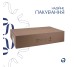 Комплект Qtap Cardinal: Раковина накладна 600x380x140 мм, White, овальна + Донний клапан Pop-up PU02