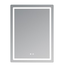 Зеркало Mideya (MI2) 600х800 с LED-подсветкой Touch, с антизапотеванием, диммером, рег. яркости QT2078F6080