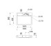 Раковина на пральну машину Qtap Arvin 595x595x115 мм, White QTARV2365WHI48575