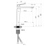 Смеситель для раковины высокий Qtap Crow  QTCRO269CRM48645 Chrome