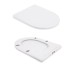 Унітаз підлоговий Qtap Swan Eco Ultra Quiet з сидінням Soft-close 640x360x835 мм QTSWA27W48748 White