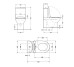 Унітаз підлоговий Qtap Jay Eco Ultra Quiet з сидінням Soft-close 640x360x835 мм QTJAY27W48749 White