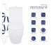 Унітаз підлоговий Qtap Jay Eco Ultra Quiet з сидінням Soft-close 640x360x835 мм QTJAY27W48749 White