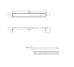 Комплект Qtap Taurus FD800 (BLA) Линейный трап из нержавеющей стали с сухим затвором 800 мм