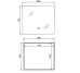 Зеркало Qtap Taurus (TA2) 800×700 мм с LED-подсветкой Touch, с антизапотеванием, с диммером, рег. темп. цвета (3000-6500K) QTTAU70070048955