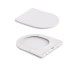Унитаз подвесной Qtap Robin Ultra Quiet 520×365×340 мм, Marble, с сиденьем Slim Duroplast / Soft-close / Quick Release QTROB26MR48998