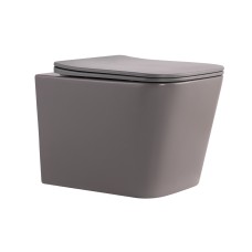 Унитаз подвесной Tern Ultra Quiet 520×345×325 мм, Stone grey, с сиденьем Slim Duroplast / Soft-close / Quick Release QTTER26SG49000 Унитаз подвесной Tern Ultra Quiet 520×345×325 мм, Stone grey, с сиденьем Slim Duroplast / Soft-close / Quick Release QTTER26SG49000