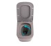 Унитаз подвесной Qtap Tern Ultra Quiet 520×345×325 мм, Stone grey, с сиденьем Slim Duroplast / Soft-close / Quick Release QTTER26SG49000