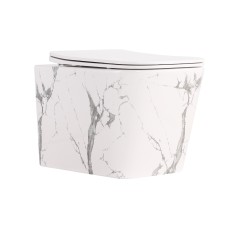 Унітаз підвісний Tern Ultra Quiet 520×345×325 мм, Marble, з сидінням Slim Duroplast / Soft-close / Quick Release QTTER26MR49002 Унітаз підвісний Tern Ultra Quiet 520×345×325 мм, Marble, з сидінням Slim Duroplast / Soft-close / Quick Release QTTER26MR49002 Унітази підвісні — сторінка 10
