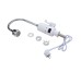 Проточний кран-водонагрівач  для кухні на три режими Lidz Warm 062  LDWAR062WCR49099 White/Chrome