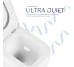 Унитаз подвесной Qtap Gemini Ultra Quiet 485×340×350 мм, White, с сиденьем Slim Duroplast / Soft-close / Quick Release QTTAU26W49119