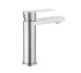 Смеситель для раковины низкий Lidz Nexus 001F (k35)  LDNEX001FNKS49184 Nickel