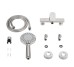 Змішувач для душу Lidz Nexus 010 (k35)  LDNEX010NKS49188 Nickel