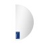 Дзеркало Qtap Taurus HR800 з LED-підсвічуванням Touch, з антизапотіванням, з димером, рег. темп. кольору (3000-6500K) QTTAUHR800