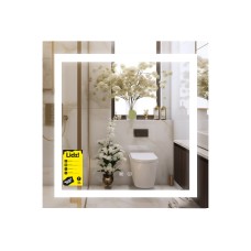 Зеркало Kubis (KU1) 700х700 с LED-подсветкой Touch, с антизапотеванием, с диммером, рег. яркости LDKU70070049287 Зеркало Kubis (KU1) 700х700 с LED-подсветкой Touch, с антизапотеванием, с диммером, рег. яркости LDKU70070049287