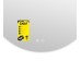 Дзеркало Lidz Astra R800 з LED-підсвічуванням Touch, з антизапотіванням, з димером, рег. яскравості LDASR80049290